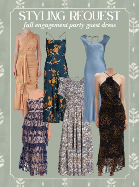 Fall engagement party guest dresses 🍂🤎

#LTKparties #LTKSeasonal #LTKwedding