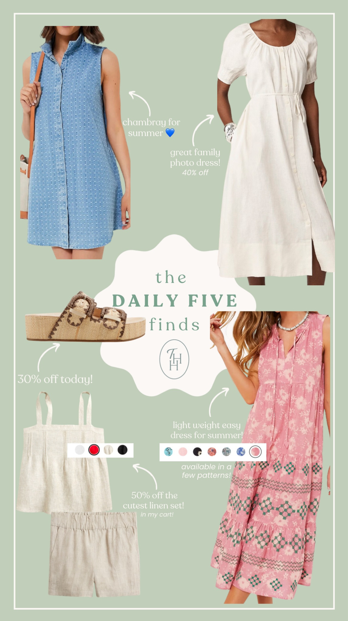 5/23 Daily 5 Finds! 🤍

Lots of great sales happening right now! 

#LTKSaleAlert #LTKSeasonal #LTKFindsUnder100