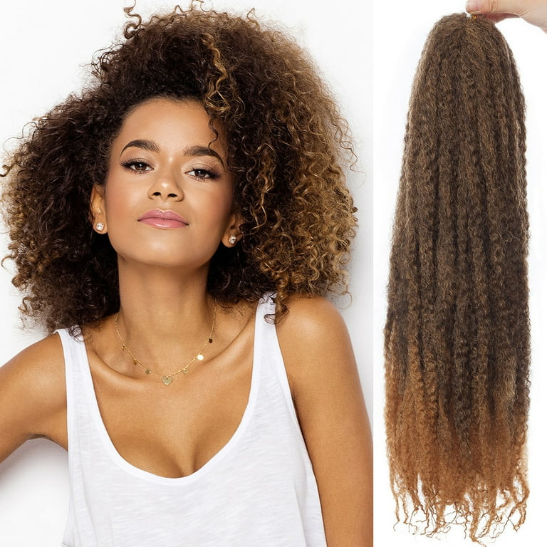 SEGO Marley Hair Marley Twist Hair Afro Kinky Crochet Hair Marley Twist for Faux Locs Braiding Sy... | Walmart (US)