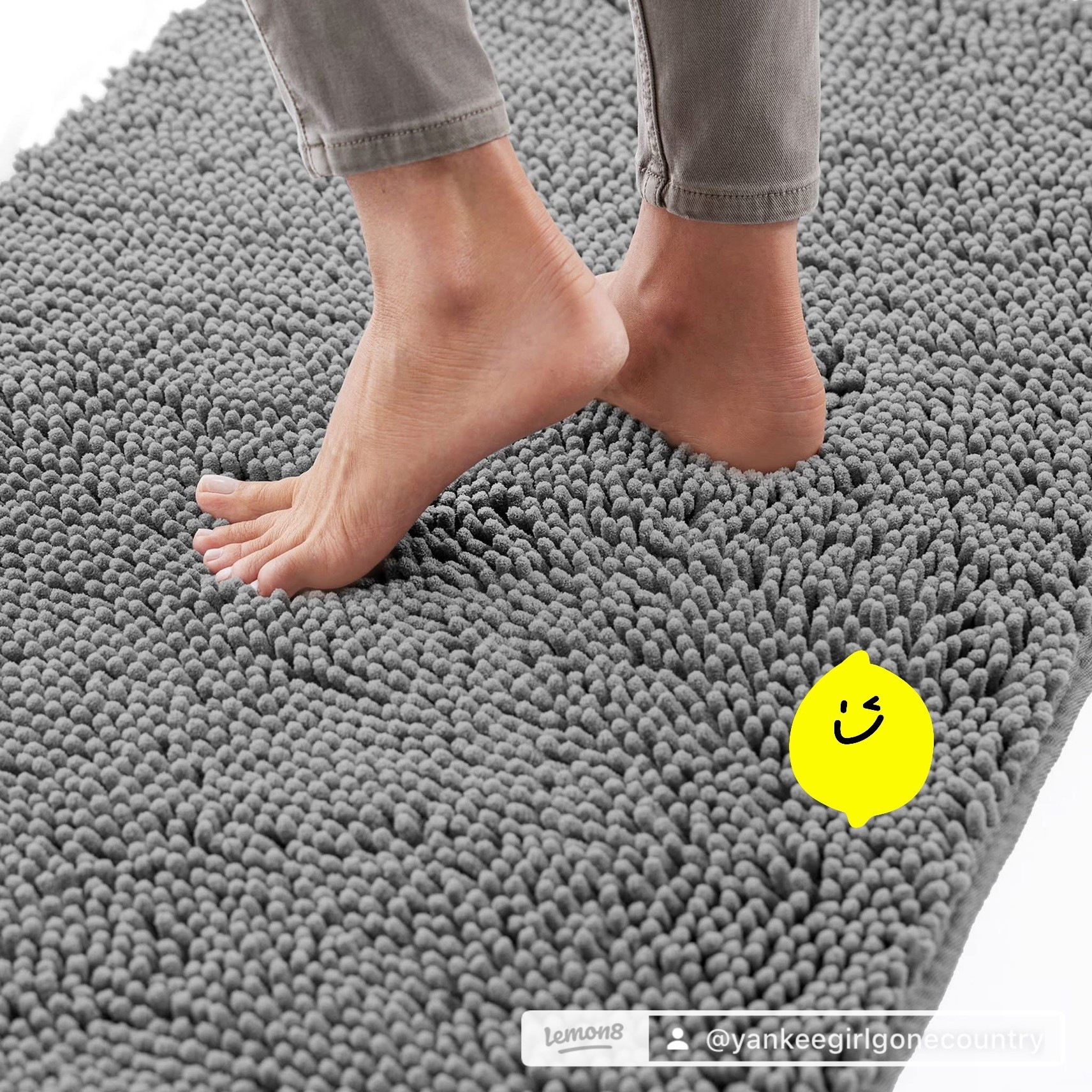 Check out the price on this!!!  
GORILLA GRIP Chenille Bath Rug 24x17, Rubber Backing Quick Dry Washable Microfiber Mats, Grey.
I have 2 one in front of each shower.  
#ad #WalmartCreator #walmartfinds



#LTKFindsUnder50 #LTKHome #LTKFallSale