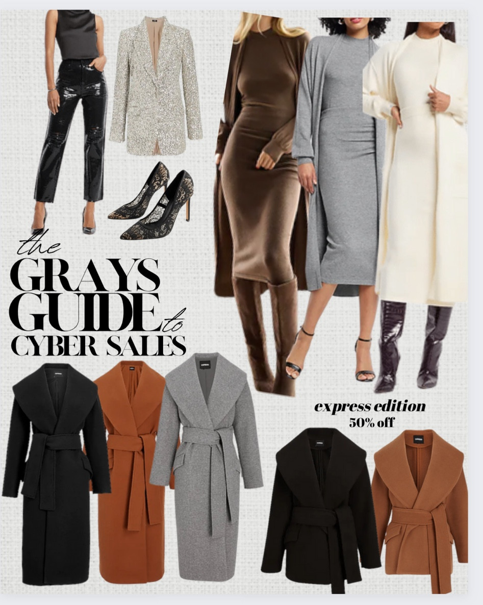 Express 50% off, winter coats, sweater dress sets, holiday outfit

#LTKworkwear #LTKsalealert #LTKHoliday