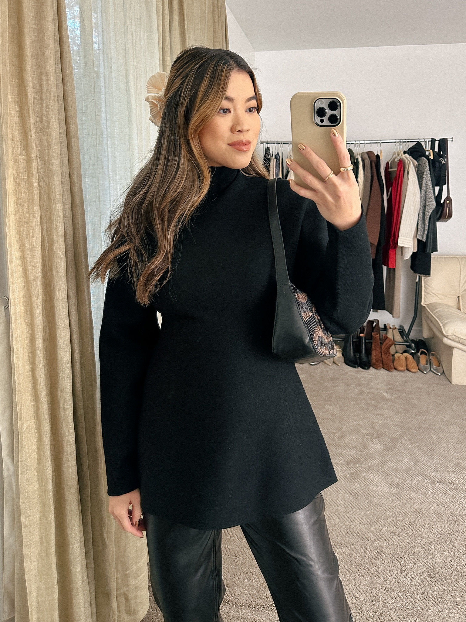 Love an all black outfit.

vacation outfits, winter outfit, Nashville outfit, winter outfit inspo, family photos, maternity, ltkbump, bumpfriendly, pregnancy outfits, maternity outfits, holiday outfit

#LTKbump #LTKSeasonal #LTKstyletip