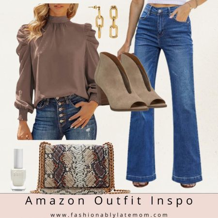 Fall is my favorite season because of the clothes… the perfect fall outfit from Amazon!!! 
Fashionablylatemom 
Fall Fashion 
Amazon Outfit 
Purse 
Nail polish 

#LTKstyletip #LTKshoecrush #LTKitbag