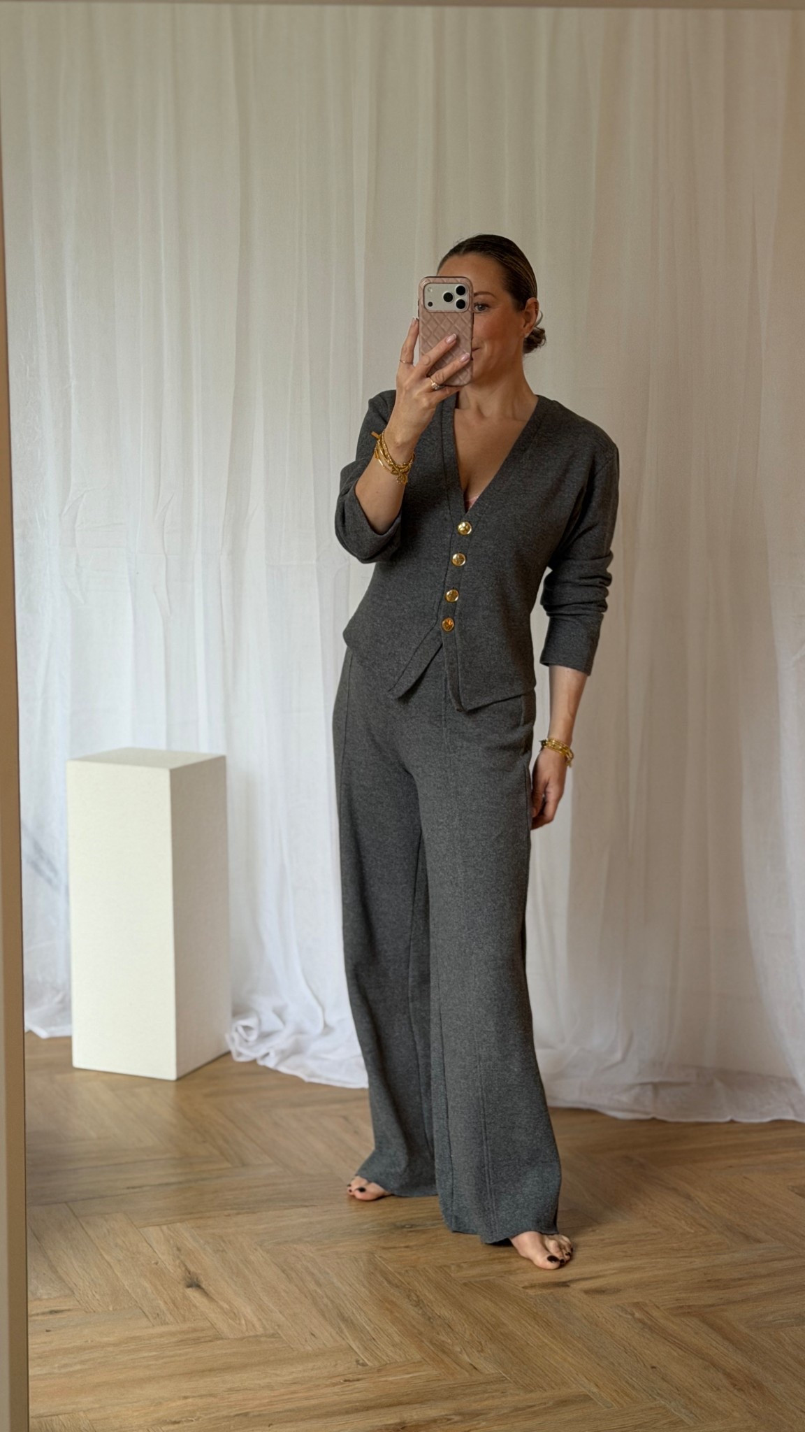 Grey co ord, WFH, Easy outfit, Zara Co ord @Zara 

#LTKhome #LTKworkwear #LTKuk