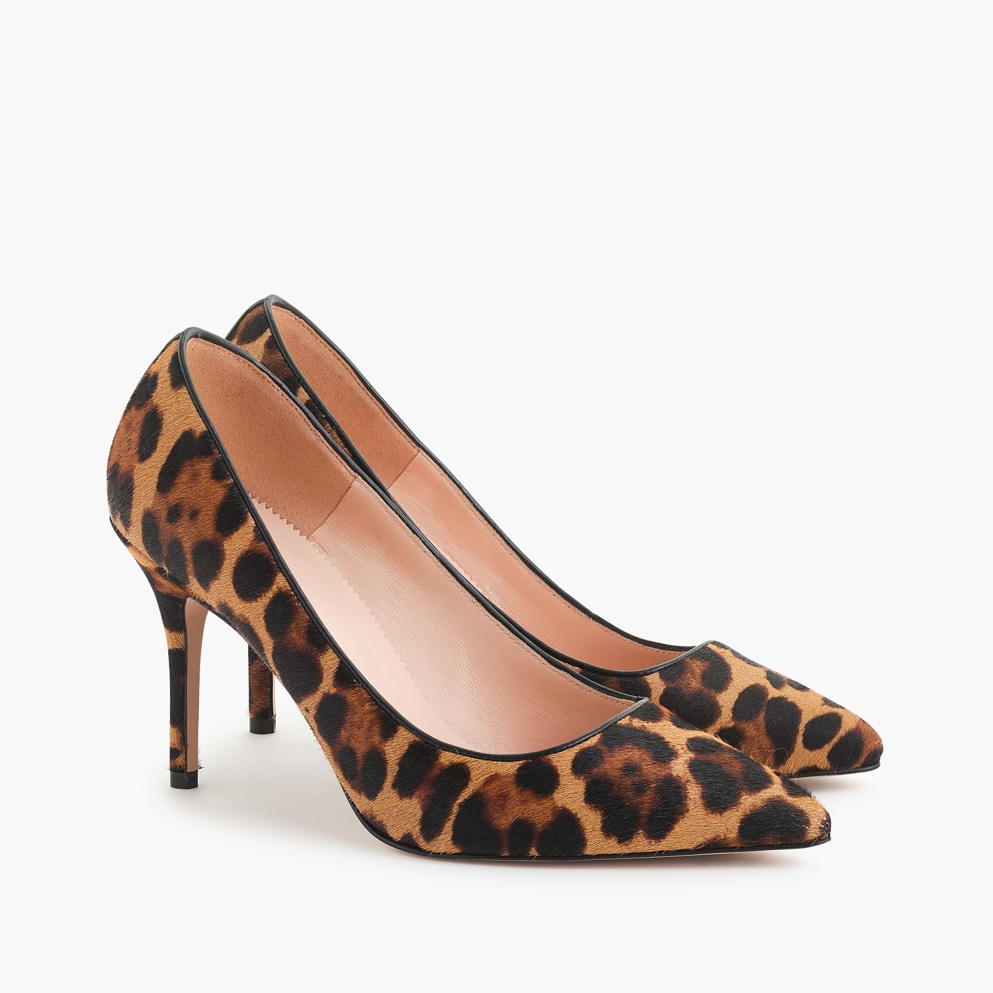 Elsie pumps in leopard calf hair | J. Crew US
