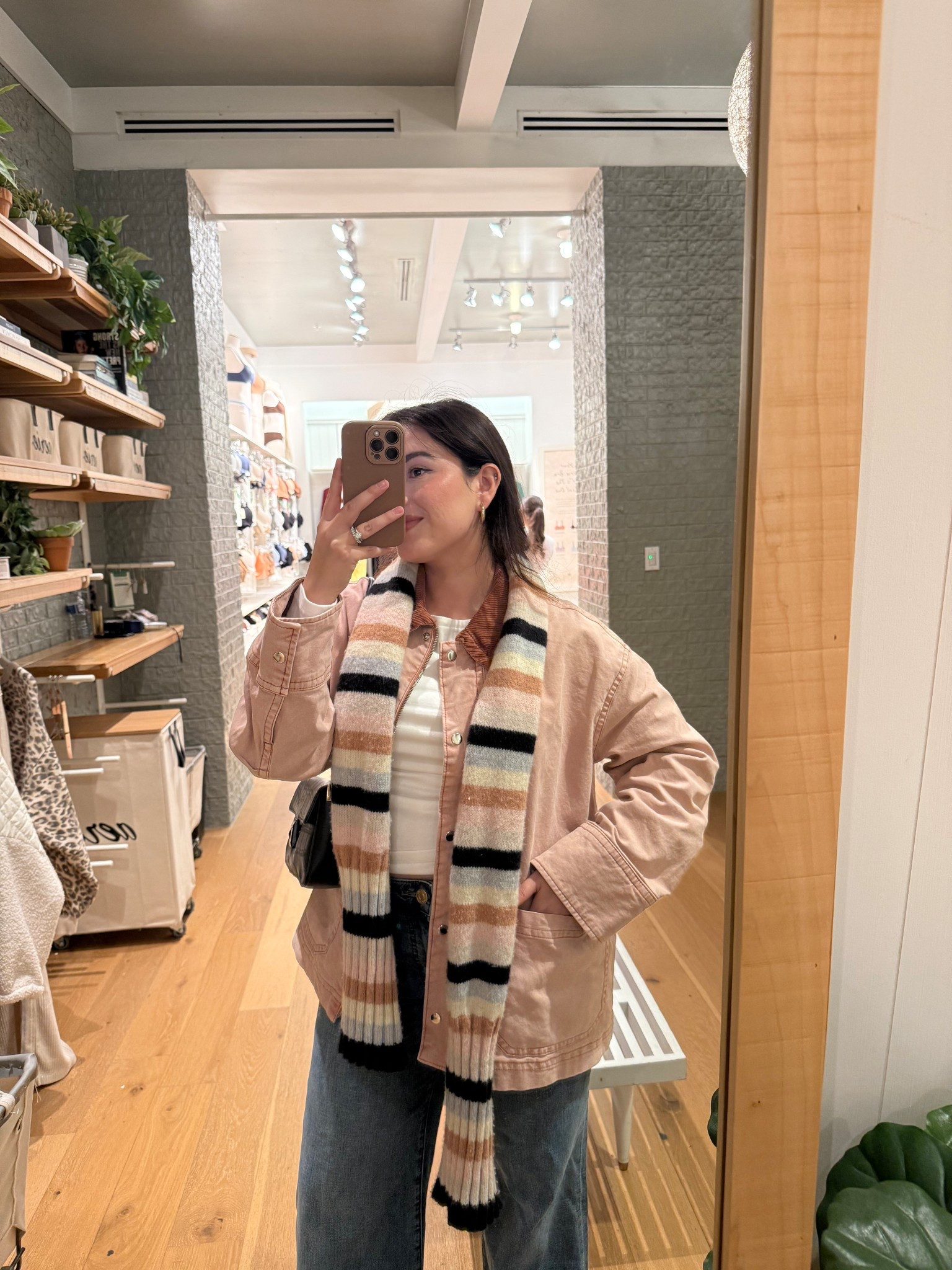 A day at the malls wearing my fav pink jacket! Size large for an oversized fit 🫶🏻

#LTKMidsize #LTKPetite #LTKootd