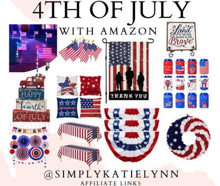 4th of July decorations with Amazon!

#LTKParties #LTKSeasonal #LTKHome