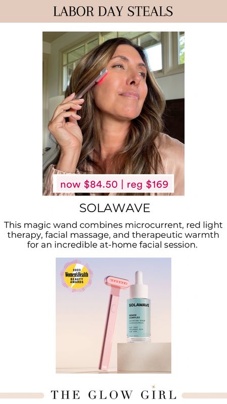 Ulta beauty Labor Day beauty steal! Save big on the SolaWave wand, one of my favorite facial devices. This device is 4-in-1 and has been in my rotation for years. 

#LTKSale #LTKbeauty #LTKover40