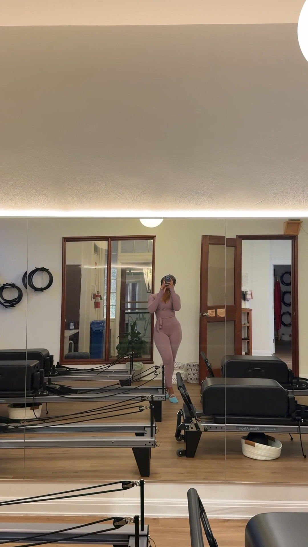 Pilates ootd— 5’9 200 lbs wearing medium in everything!! 

#LTKfitnessgoals #LTKTall #LTKActive