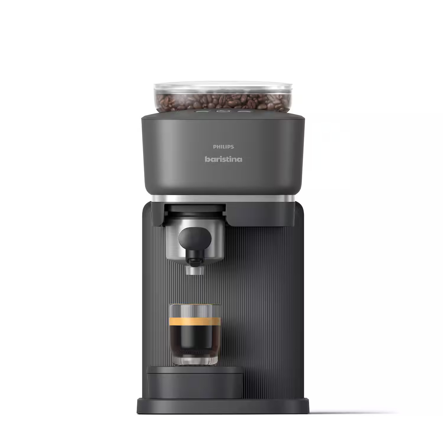 Philips - Baristina Automatic Espresso Machine - Black | Best Buy U.S.