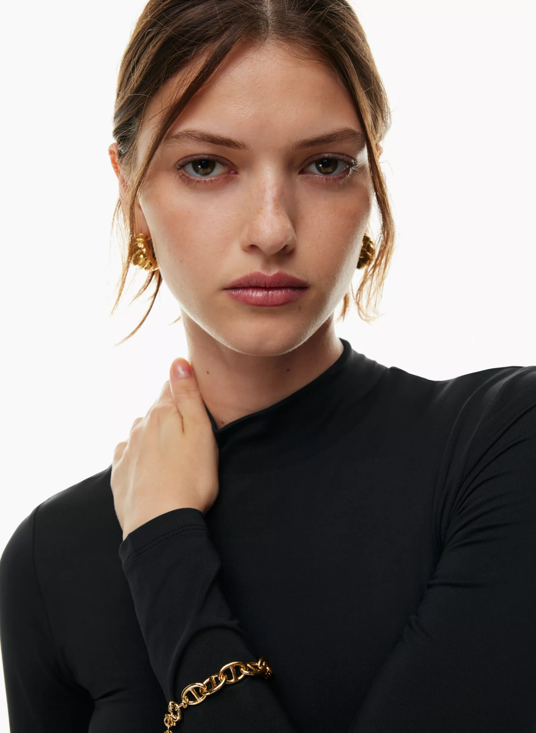 CONTOUR MOCKNECK LONGSLEEVE | Aritzia
