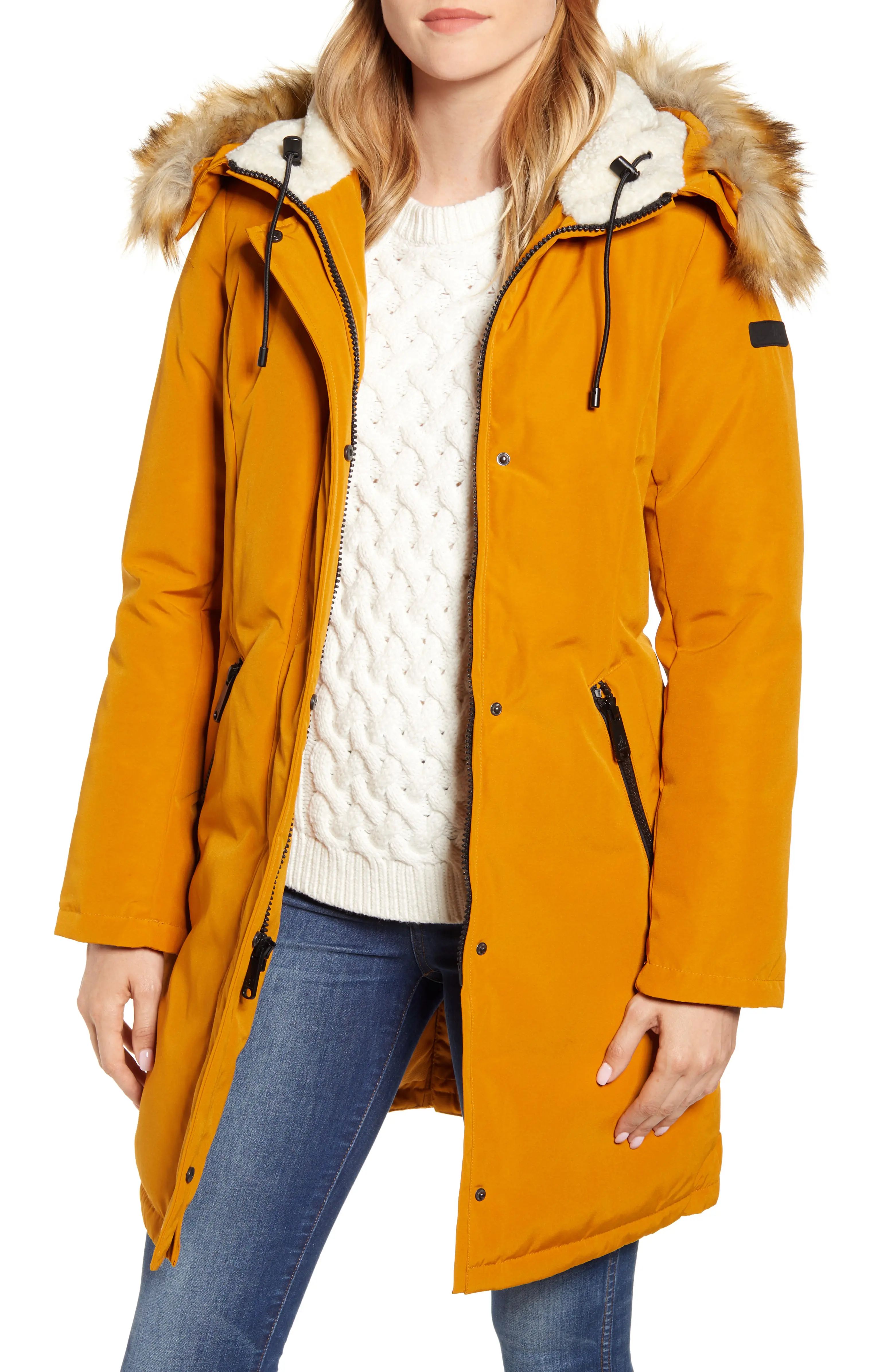 An easy-to-layer parka is capped with a neck-warming combination of textures and collars, includi... | Nordstrom