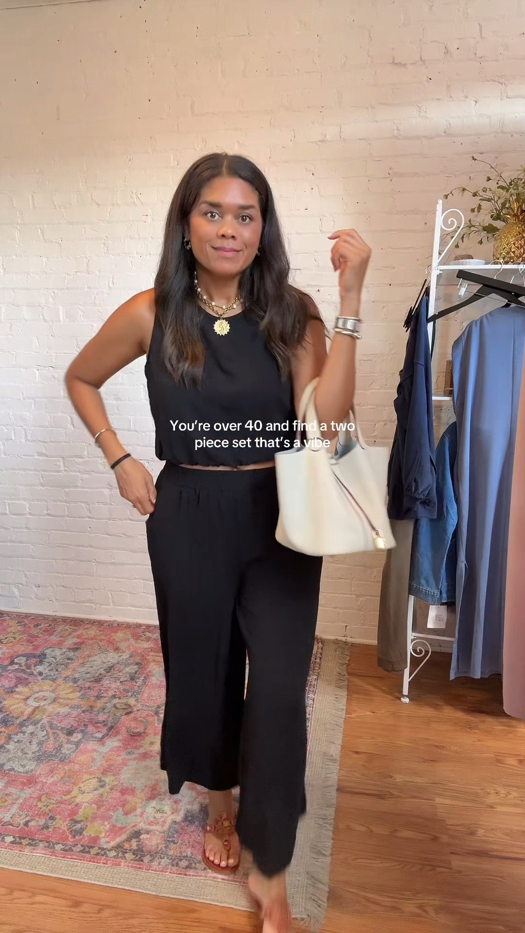 This two piece set was better than I expected! So good to transition into fall- light weight and plenty of colors to choose from. I’m a size 12 wearing the Xlarge. 

#LTKFindsUnder50 #LTKOver40 #LTKMidsize