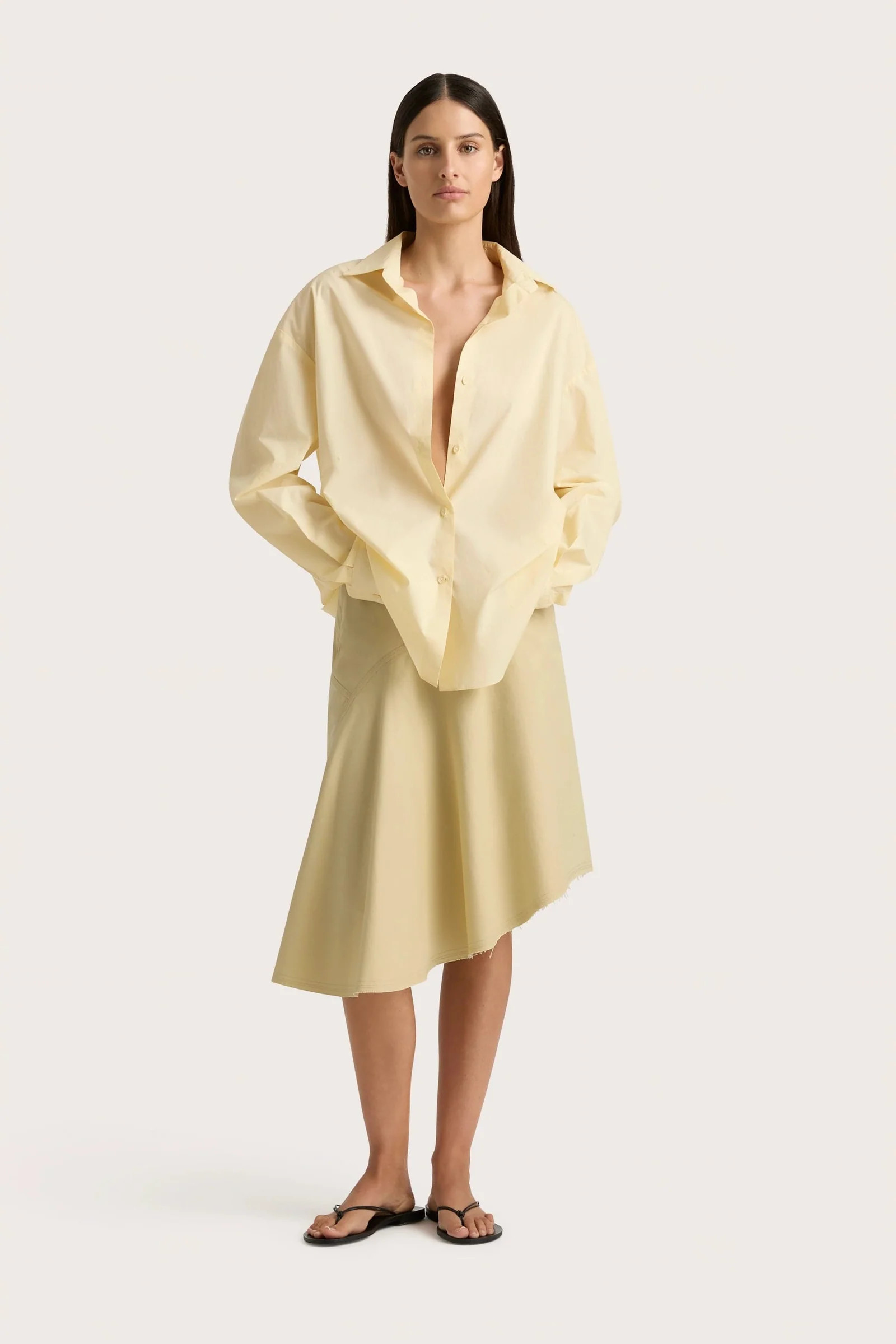 Vieste Shirt Lemon | Faithfull (AU)