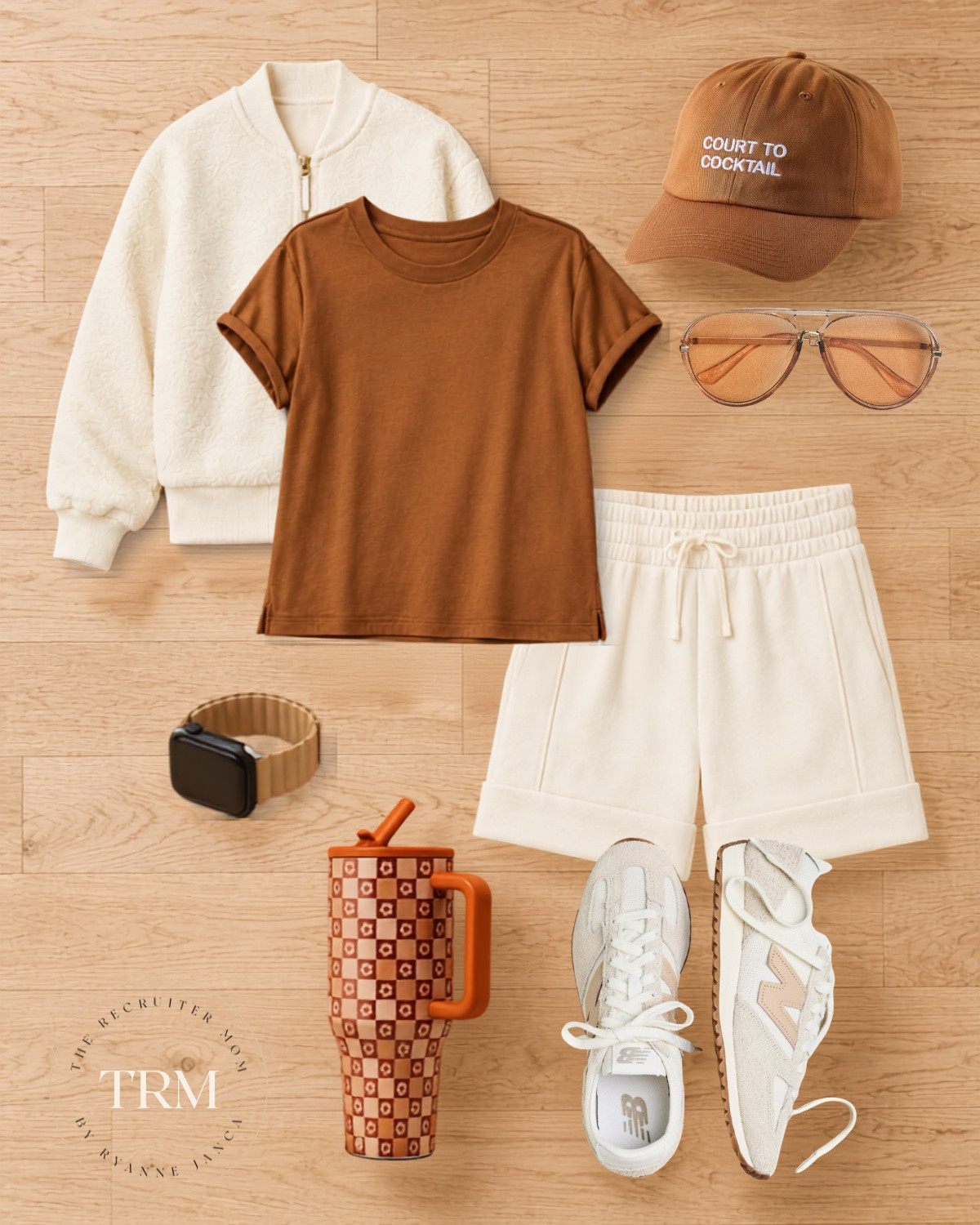For that part of fall when it’s still 85 degrees outside. 😂🤎 Love the brown and cream together, plus the jacket gives you an easy layer when you actually need it!

#LTKSeasonal #LTKOver40 #LTKMidsize