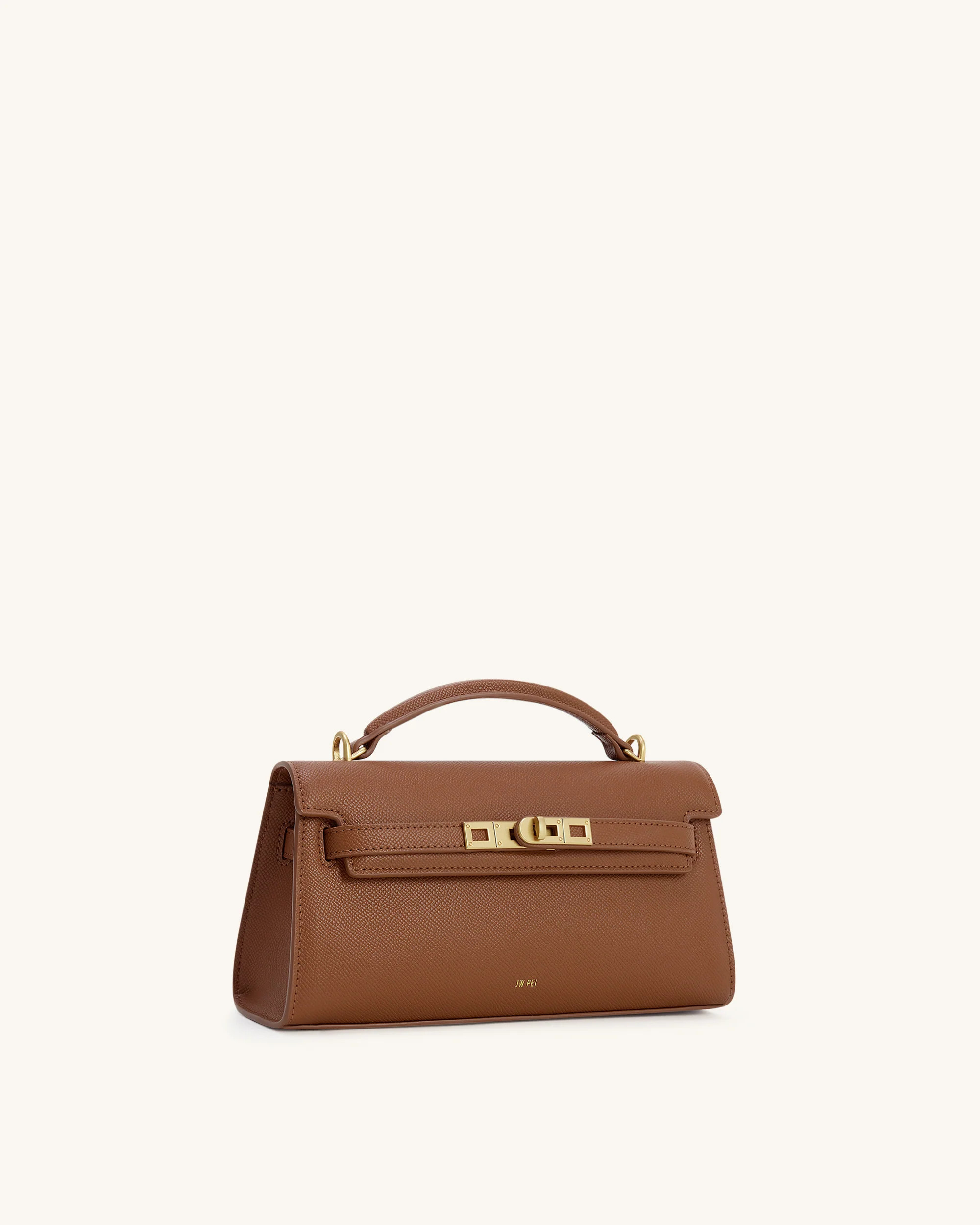 Noor Top Handle Bag - Brown | JW PEI US