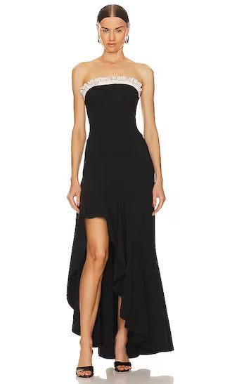 Giovanna Gown in Black | Revolve Clothing (Global)