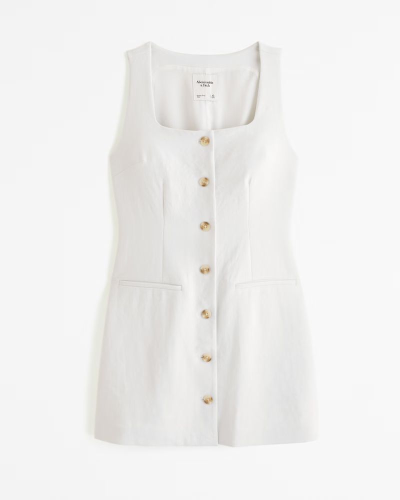 The A&F Mia Vest Mini Dress | Abercrombie & Fitch (US)