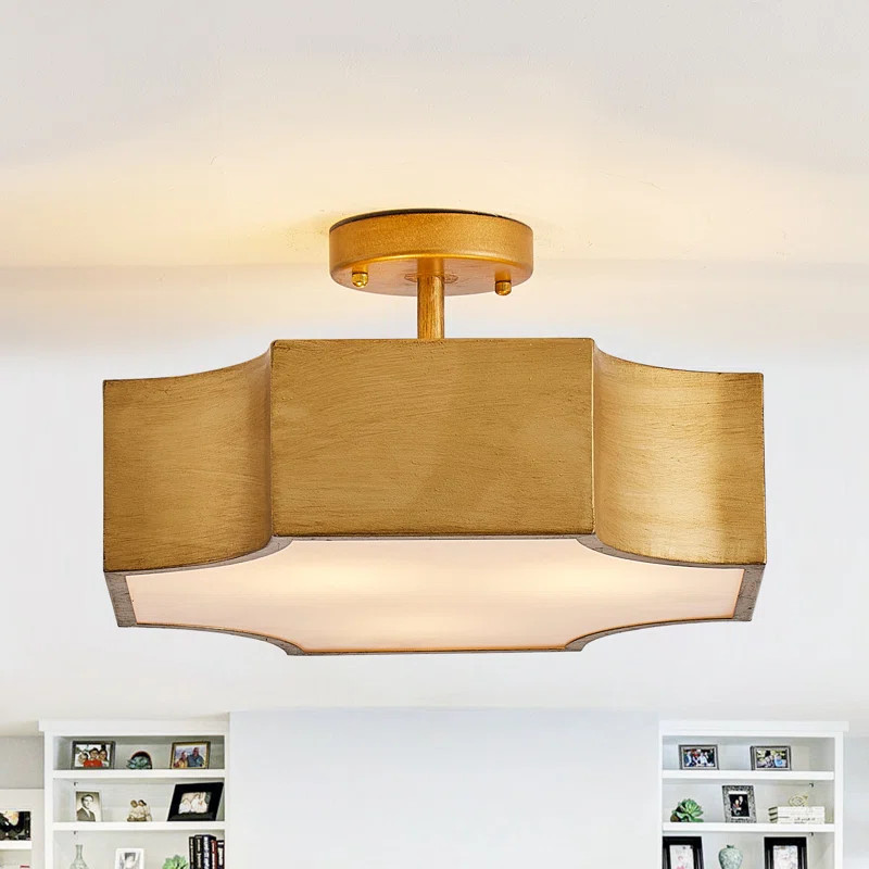 Brondby Semi Flush Mount | Wayfair North America