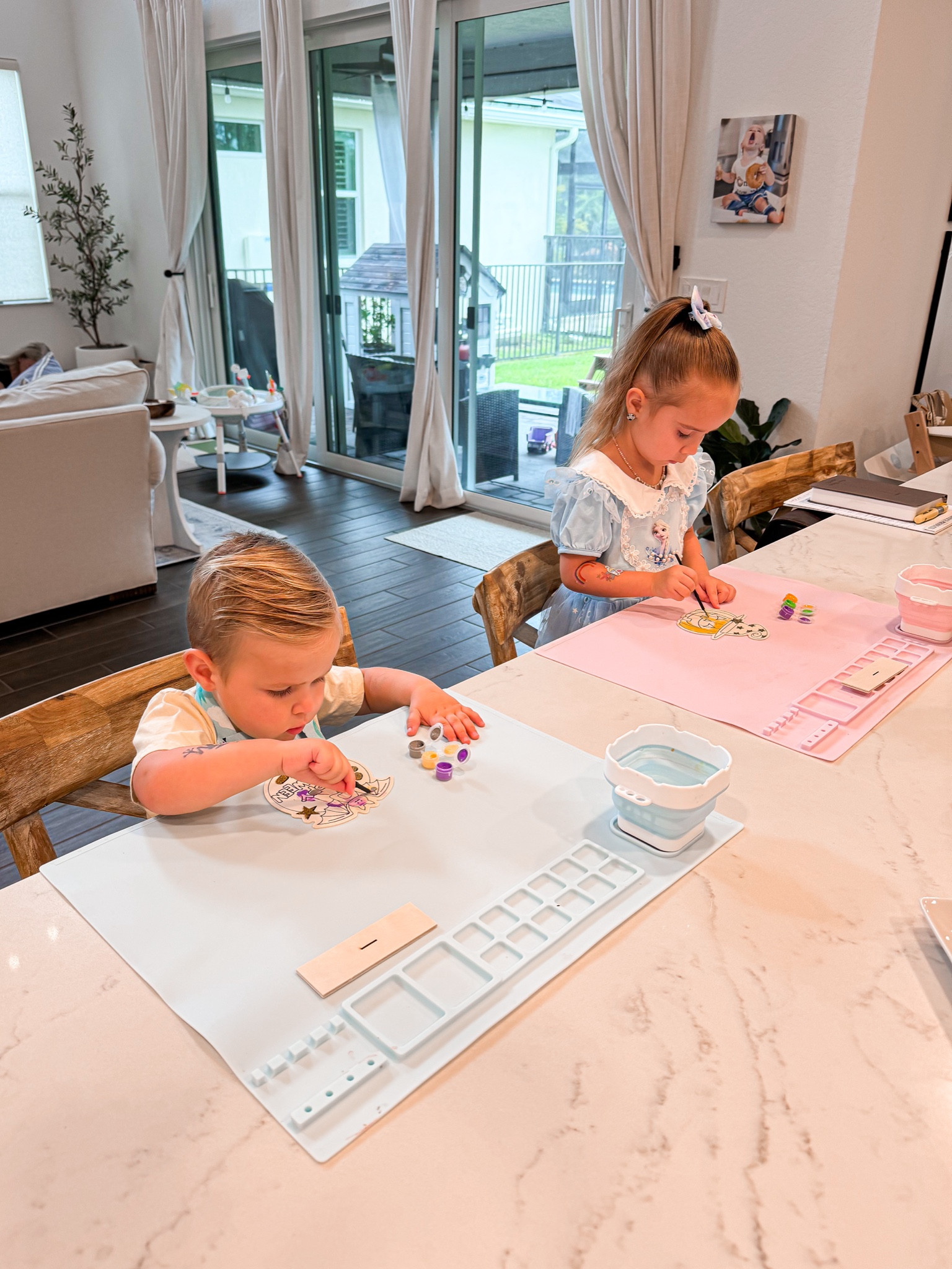 Painting mats ! 

#LTKKids