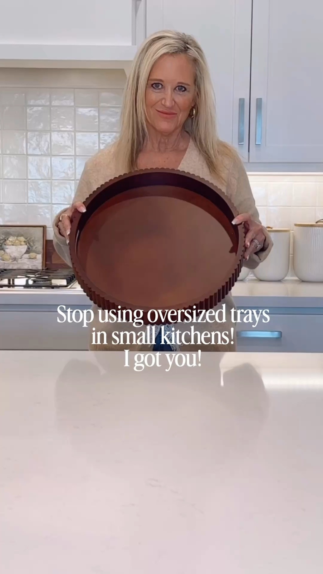 This tray is perfect for small spaces! 

#LTKHome