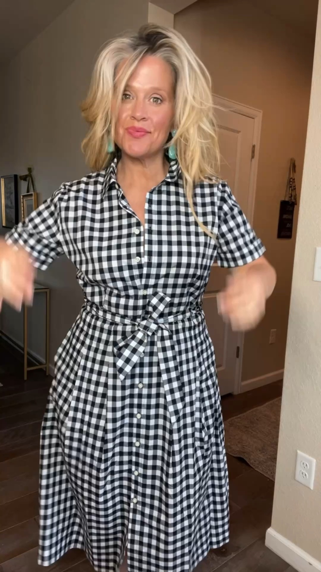 ✨Tap the bell, save and ❤️ for over 40 fashion, midlife style, midsize fashion and luxury looks for less. 

Best selling gingham dress. ⬇️Sizing information: wearing 10 tts (size down if in between sizes.) 

👑"Helping you look good, feel good!" - Lindsey Denver

midlife fashion, over 40 style, Gen X style, quiet luxury, elevated basics, outfit physics, belly friendly fashion, mid rise jeans, wide leg jeans, structured denim jacket, linen pants, matching sets, polished casual outfits, modern classic style, flattering basics, comfortable chic, minimal luxury, easy summer outfits, midsize fashion, structure over squeeze, denim shirts, easy elegant outfits

#LTKMidsize #LTKOver40 #LTKPlusSize