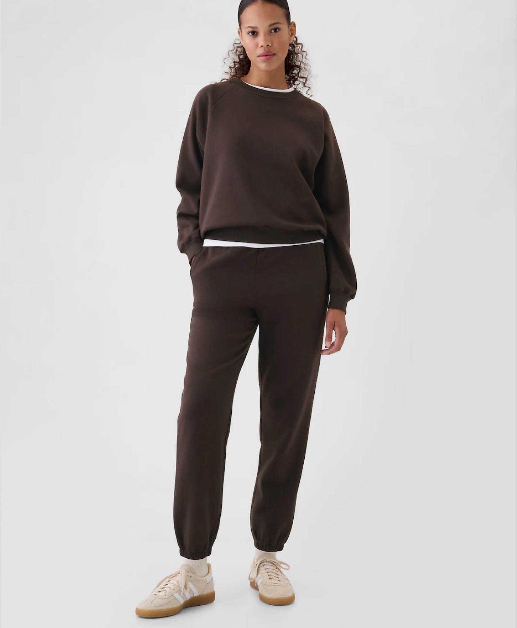 The best Gap sweatshirt and sweats. 40% off   
So many good colors!!! 

#LTKFindsUnder100 #LTKSaleAlert #LTKSeasonal