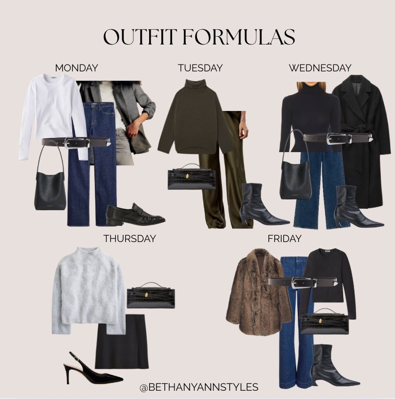 Your weekly dose of cozy-chic outfit formulas—so you can get dressed without the stress. 🤍 

#LTKCyberWeek #LTKHoliday