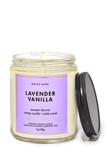 Lavender Vanilla


Mason Single Wick Candle | Bath & Body Works