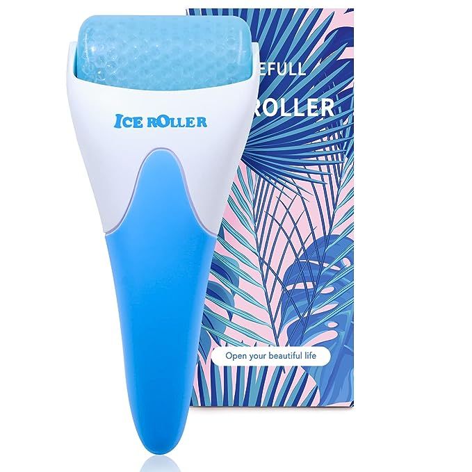 Face Ice Roller Massage, Huefull Ice Roller For Face & Eye Puffiness Relief, Shrink Pores, and Ti... | Amazon (US)