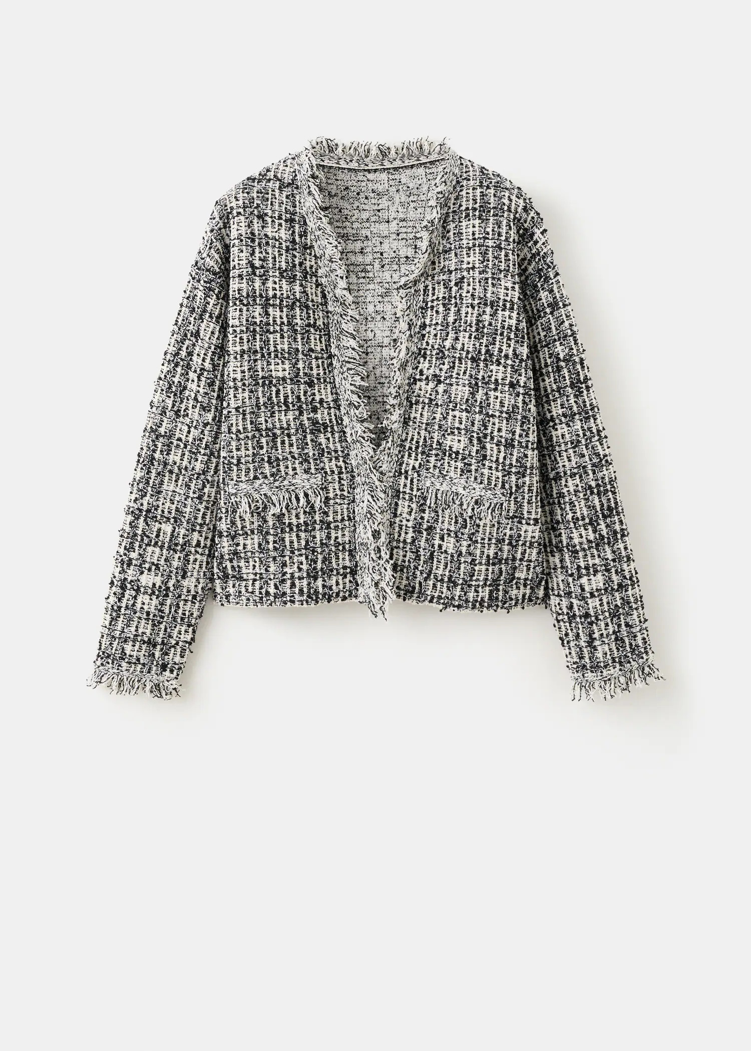 Oversized tweed jacket | Mango (US/MX/AU)