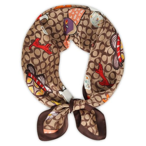 Relang Fashion Silk Satin Head Scarf for Women Hair Bandana Hair Scarf Wrap Neck Scarf for Women 27.5×27.5 inches | Amazon (US)