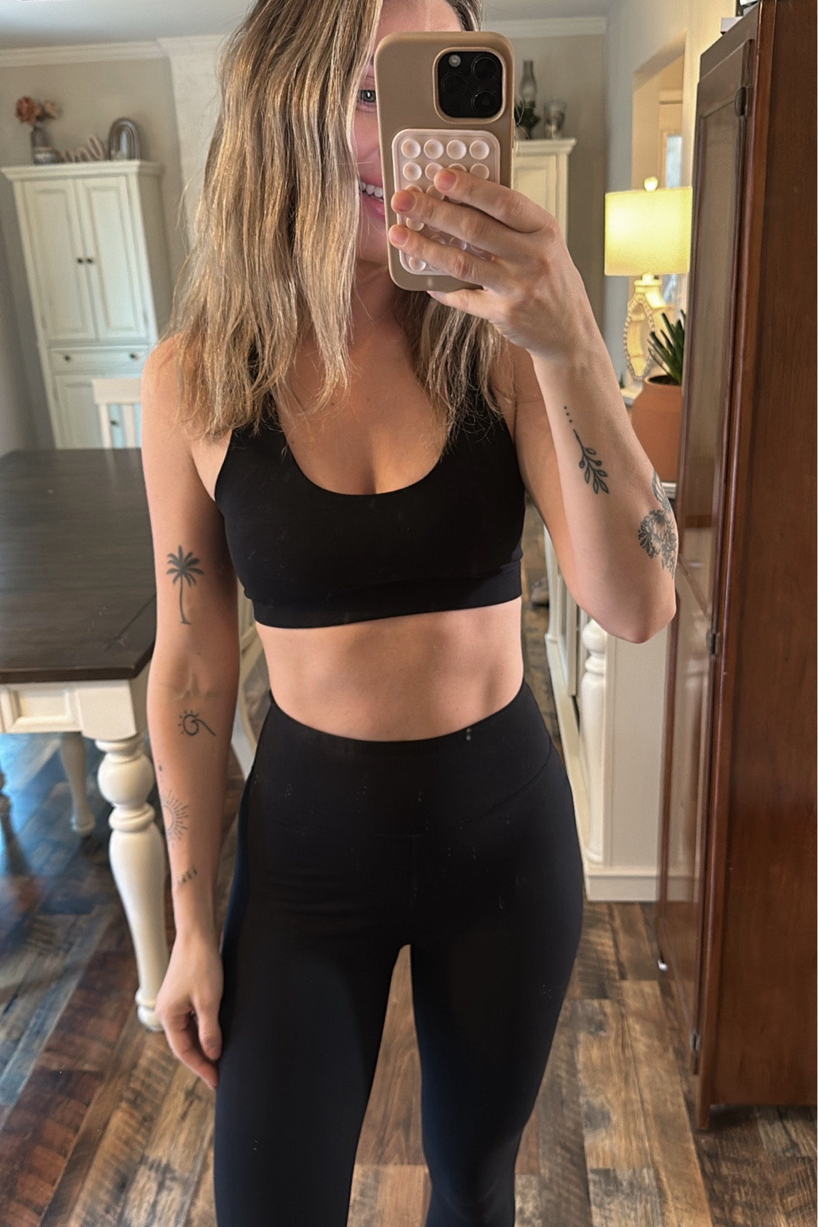 Organic cotton workout set! I did small top and small bottoms. The material is nice and stretchy with 3% spandex added,  and it’s also thick and not see through 

#LTKFitness #LTKStyleTip
