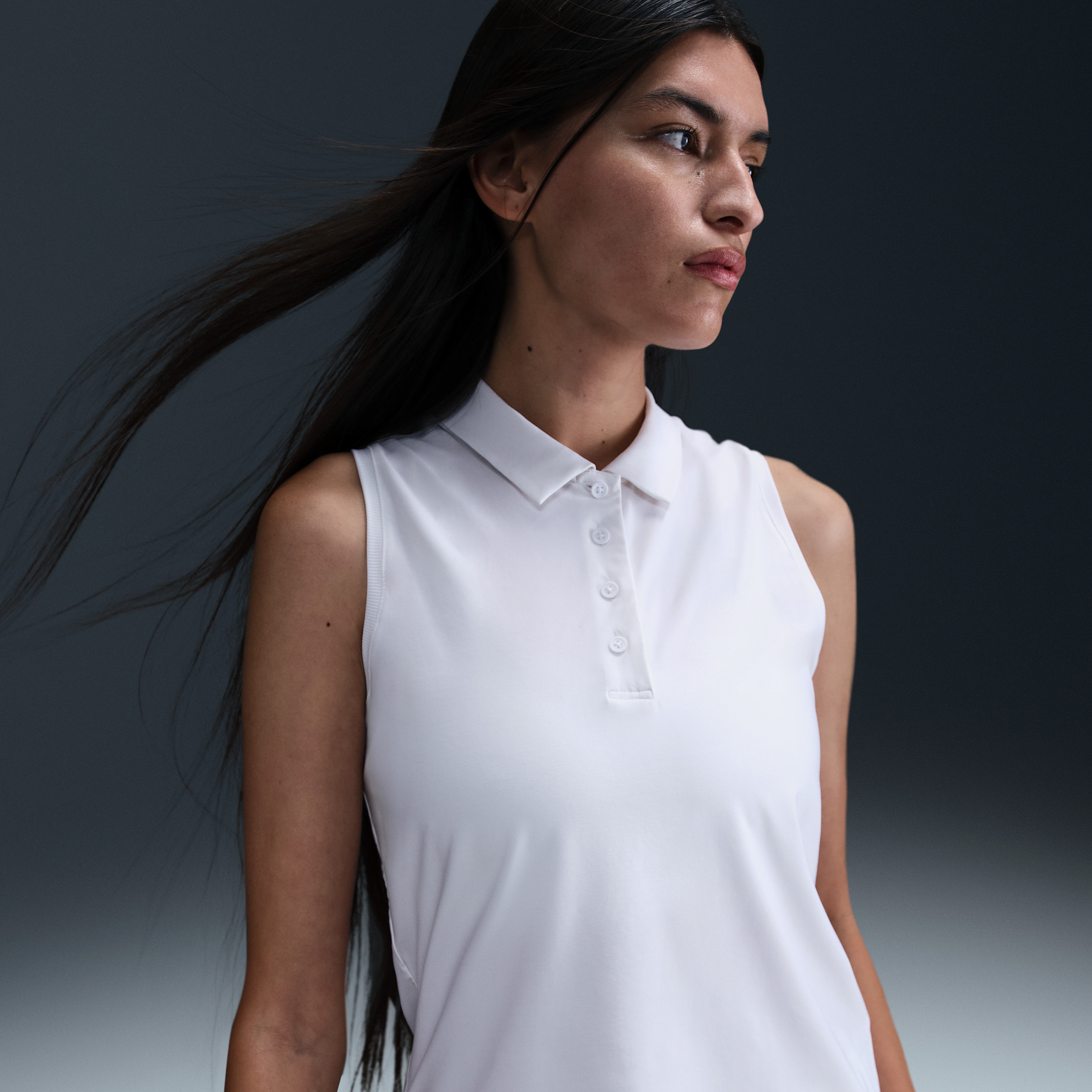 Nike Women's Victory Dri-FIT Sleeveless Polo in White | FQ1572-100 | Nike (US)