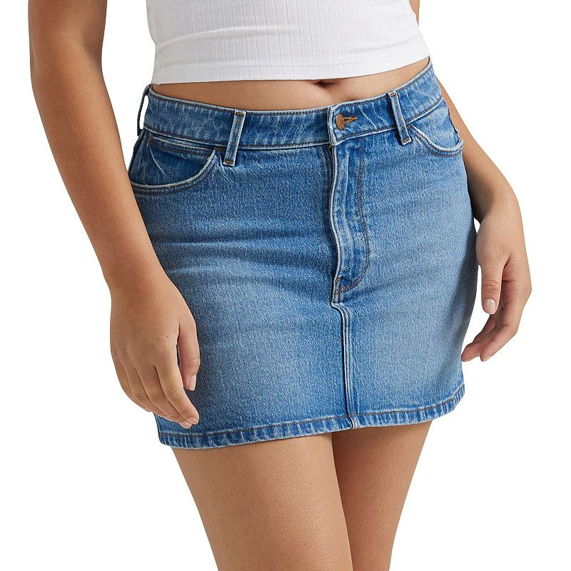 Women's Wrangler Jean Mini-Skirt | Kohl's