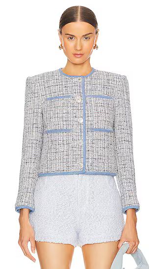 Darla Jacket in Blue Multi | Revolve Clothing (Global)