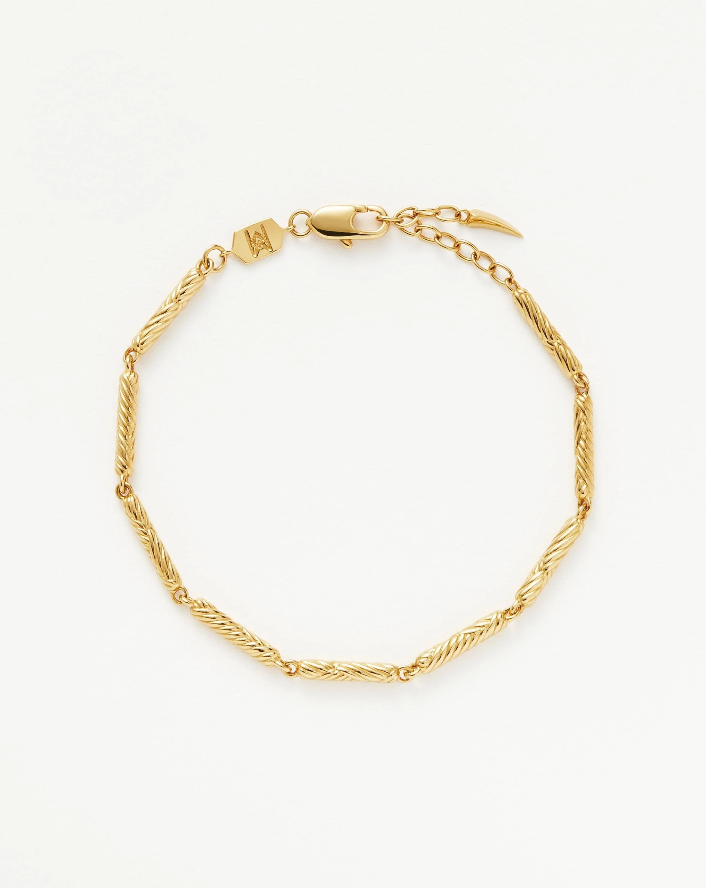 Wavy Ridge Chain Bracelet Bracelets | Missoma UK