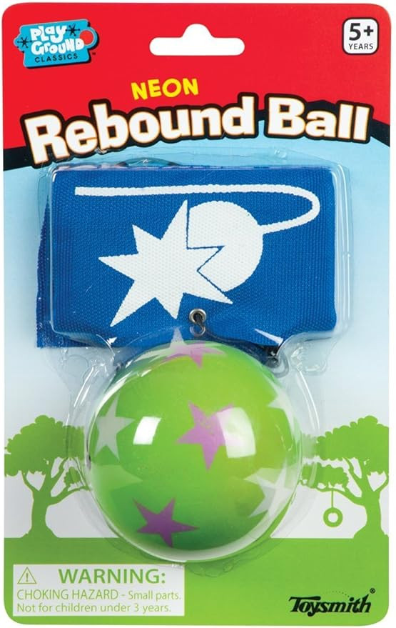 Toysmith Neon Rebound Ball, Assorted Colors (Packaging May Vary) | Amazon (US)