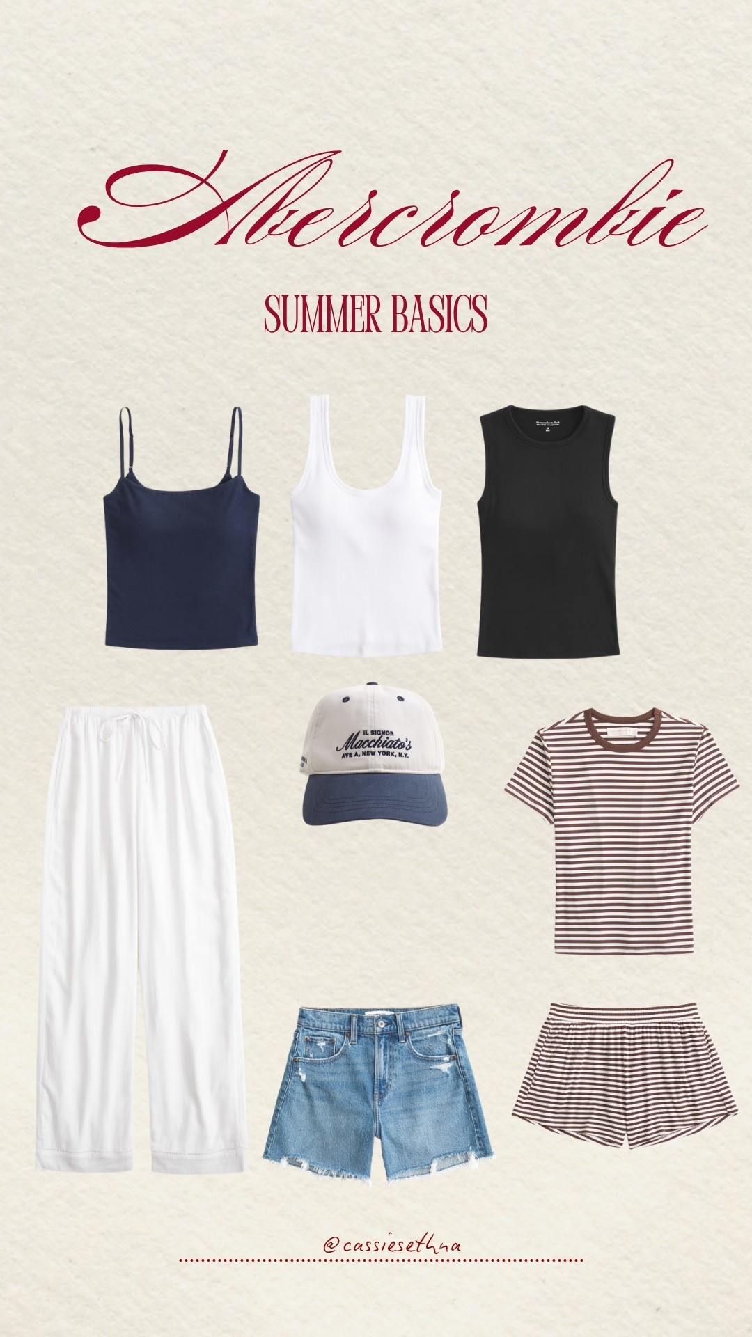 Huge summer Abercrombie sale begins today and things are selling quick! Code AFSUMMER stacks on top of their current sale for an extra 15% off! Linking some great summer basics!

#LTKootd #LTKSaleAlert