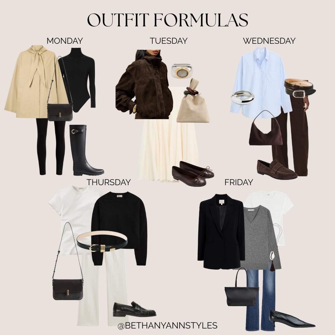 Week 10 of 2026 outfit formulas—effortless combinations designed to make getting dressed simple, confident, and stress-free for the week ahead. #LTKootd #LTKgrwm