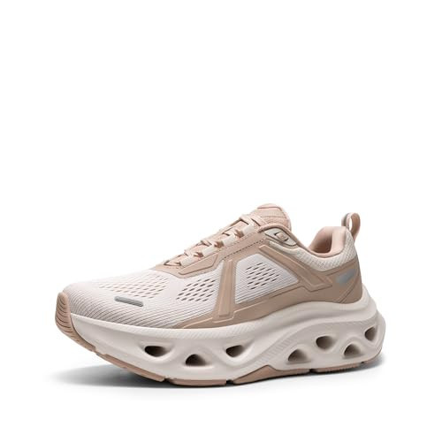 NORTIV 8 Women's Comfortable Walking Running Tennis Shoes MovePropel Athletic Gym Workout Jogging Fashion Sneakers,Size 9,Nude Pink,SNWS247W | Amazon (US)