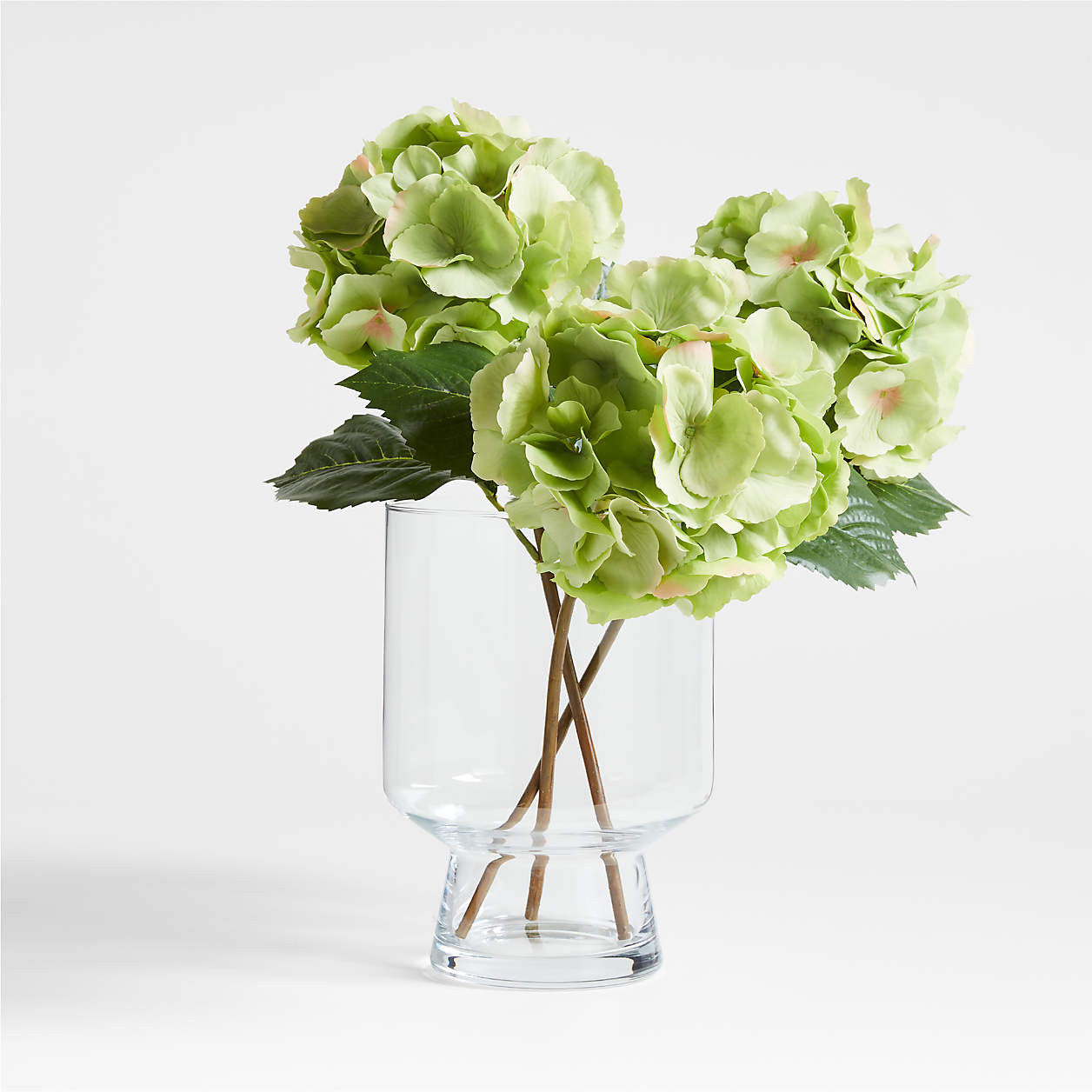 Faux Burgundy Hydrangea Stem 20" by Abigail Ahern + Reviews | Crate & Barrel | Crate & Barrel