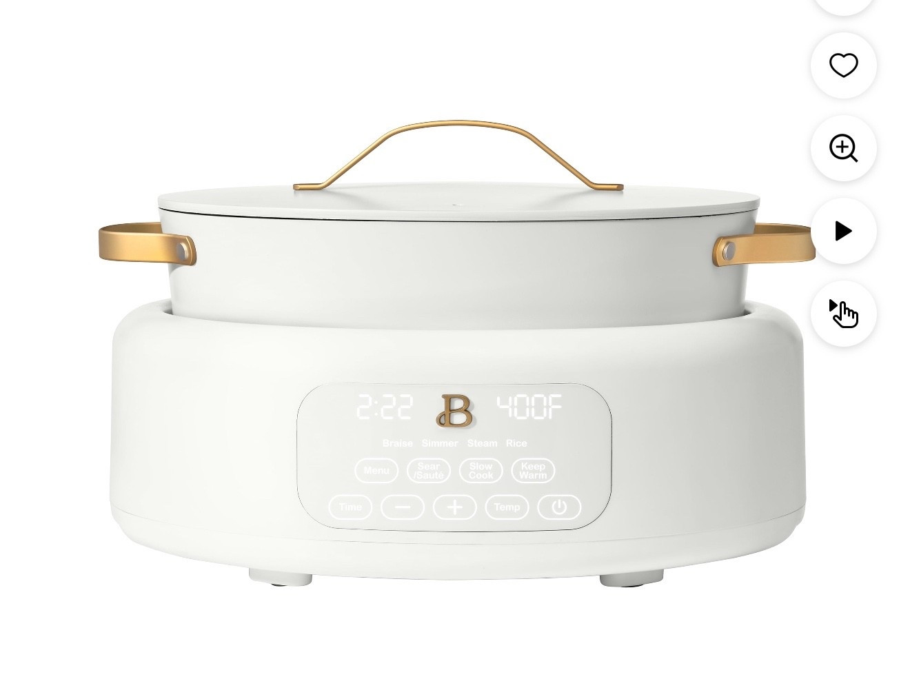 If you are looking for a great slow cooker that has style this is it.  It comes in so many finishes 

#LTKGiftGuide #LTKU #LTKHoliday