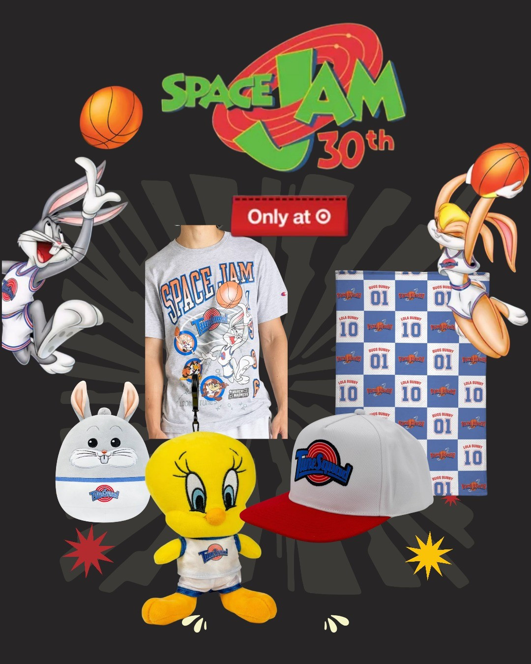 Space Jam fans, listen up! Target has Space Jam gear ready to score 🏀✨ From tees to sneakers, it’s all perfect for movie nights or everyday fun. Don’t miss out!grab yours before it’s gone!#SpaceJam #TargetFinds #KidsFashion #SneakerStyle #BasketballVibes #SpaceJamStyle #TargetStyle

#LTKootd #LTKSaleAlert #LTKSeasonal