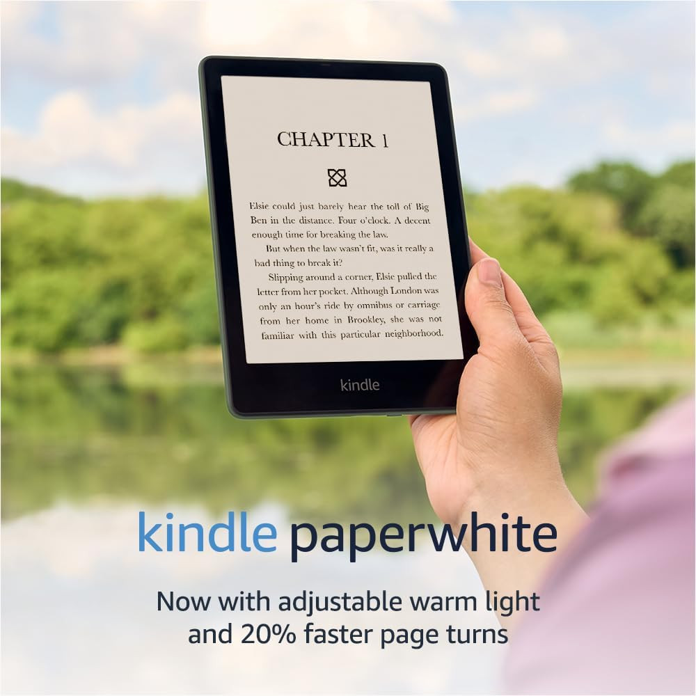 Kindle Paperwhite (8 GB) – Now with a larger display, adjustable warm light, increased battery ... | Amazon (US)