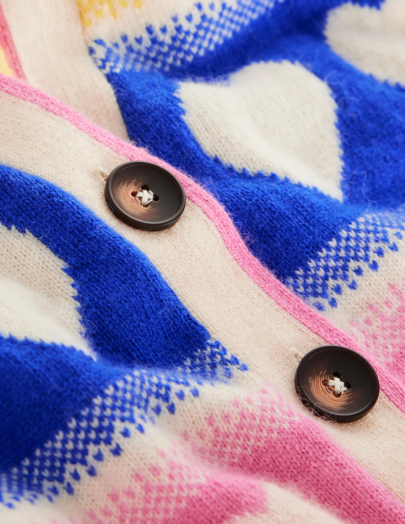 Fair Isle Boyfriend Cardigan | Boden (US)