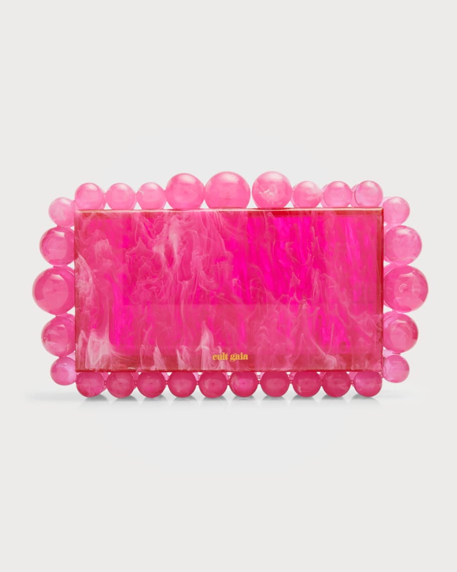 Eos Beaded Acrylic Clutch Bag | Neiman Marcus