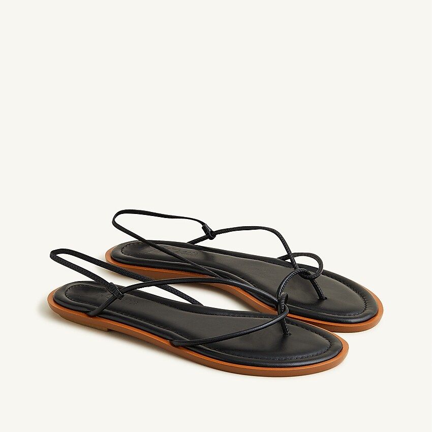 Sorrento strappy sandals in leather | J.Crew US