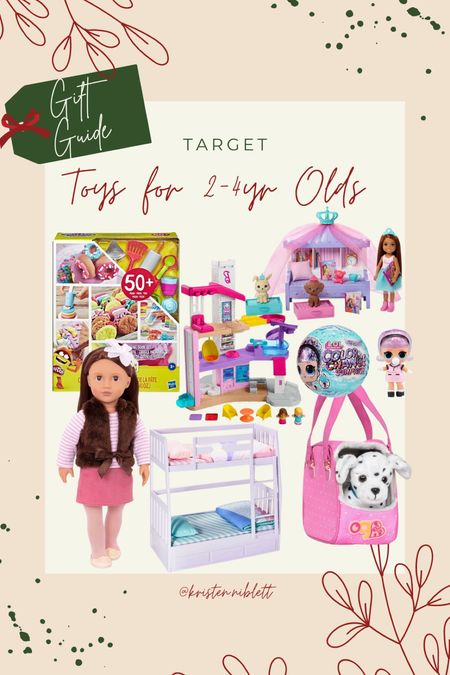 Gift Guide // Target 

Toys for 2-4yr olds!

#LTKGiftGuide #LTKunder50 #LTKkids