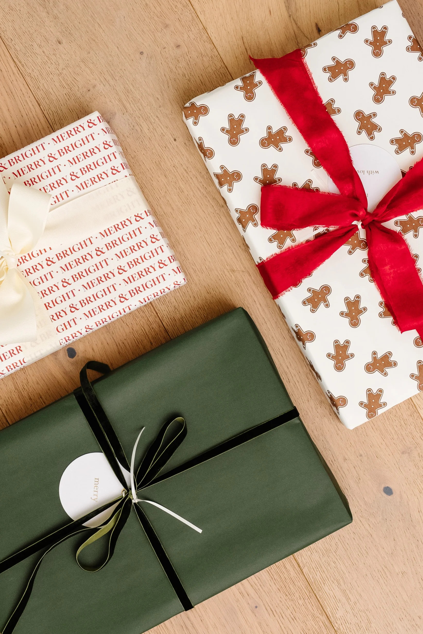 Gingerbread Wrapping Kit | Merry Market